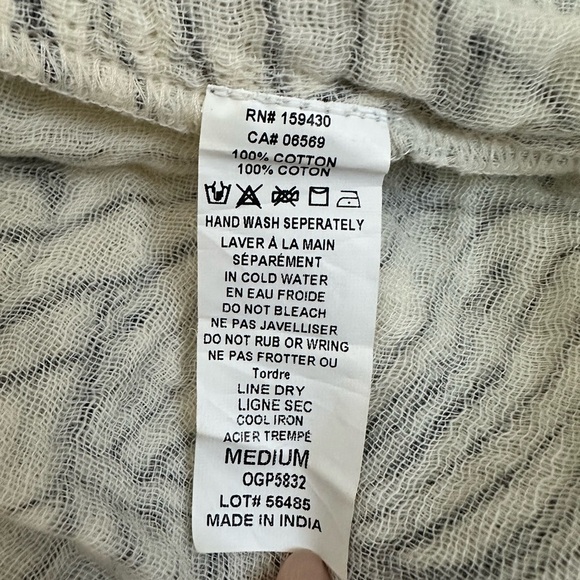 Elan Strapless Cream Leaf Print Dress - Picture 8 of 13